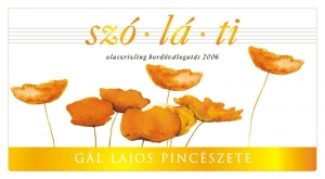 Szó-Lá-Ti Olaszrizling Hordóválogatás Szó-Lá-Ti Olaszrizling Hordóválogatás