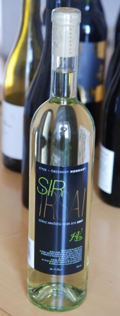 Sir Irsai cuvée Sir Irsai cuvée