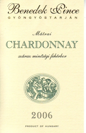 Mátrai Chardonnay Mátrai Chardonnay