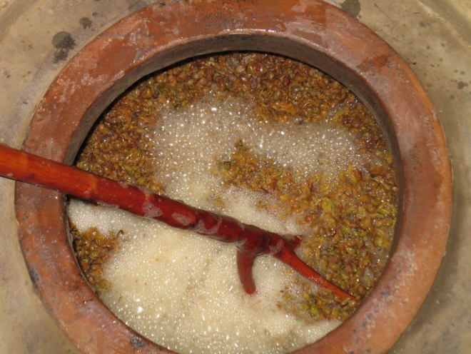 Agyagkorsóban készül a bor Agyagkorsóban készül a bor